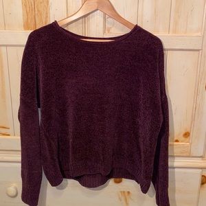 Burgundy sweater